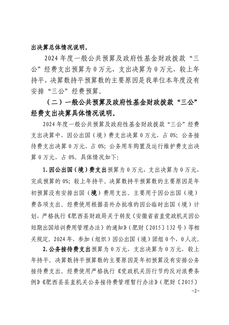 2024年度“三公”经费支出决算情况说明(图2)