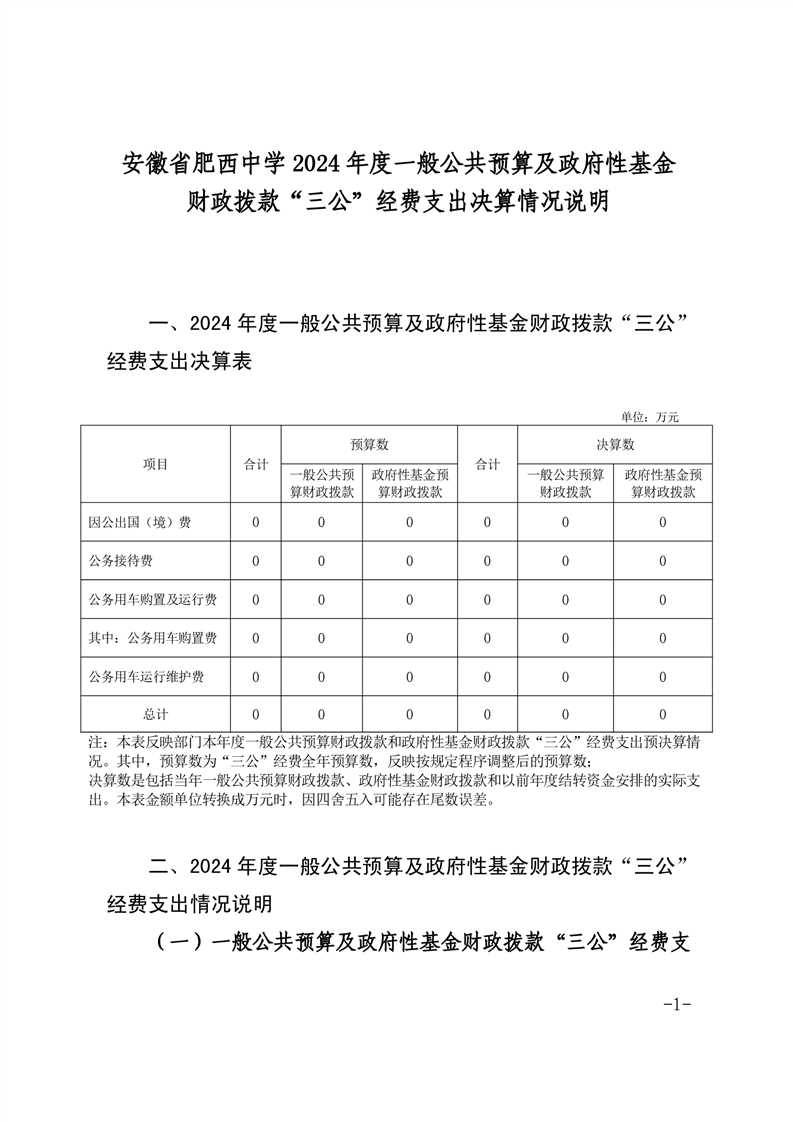 2024年度“三公”经费支出决算情况说明(图1)